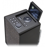 Pure - Evoke Spot - Coffee Black - Compact Music System - High Quality Digital Radio