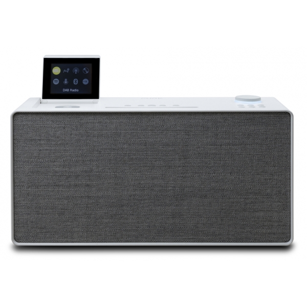 Pure - Evoke Home - Cotone Bianco - Sistema Musicale All-in-One - Radio Digitale Alta Qualità