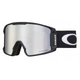 Oakley - Line Miner™ L - Prizm Snow Black Iridium - Matte Black - Maschera da Sci - Snow Goggles - Oakley Eyewear
