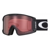 Oakley - Line Miner™ L - Prizm Snow Rose - Matte Black - Maschera da Sci - Snow Goggles - Oakley Eyewear