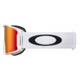 Oakley - Line Miner™ L - Prizm Snow Torch Iridium - Matte White - Maschera da Sci - Snow Goggles - Oakley Eyewear