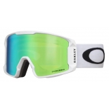 Oakley - Line Miner™ L - Prizm Snow Jade Iridium - Matte White - Snow Goggles - Oakley Eyewear