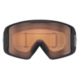 Oakley - Line Miner™ L - Prizm Snow Persimmon - Matte Black - Maschera da Sci - Snow Goggles - Oakley Eyewear