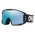 Oakley - Line Miner™ L - Prizm Snow Sapphire Iridium - Pilot Black - Maschera da Sci - Snow Goggles - Oakley Eyewear