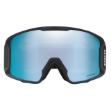 Oakley - Line Miner™ L - Prizm Snow Sapphire Iridium - Pilot Black - Maschera da Sci - Snow Goggles - Oakley Eyewear