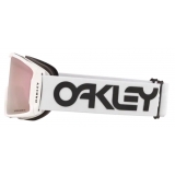 Oakley - Line Miner™ L - Prizm Snow Hi Pink - Pilot White - Maschera da Sci - Snow Goggles - Oakley Eyewear