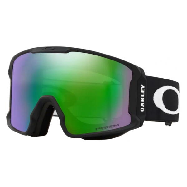 Oakley - Line Miner™ L - Prizm Snow Jade Iridium - Matte Black - Maschera da Sci - Snow Goggles - Oakley Eyewear