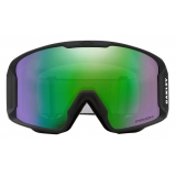 Oakley - Line Miner™ L - Prizm Snow Jade Iridium - Matte Black - Maschera da Sci - Snow Goggles - Oakley Eyewear