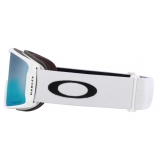 Oakley - Line Miner™ L - Prizm Snow Sapphire Iridium - Matte White - Maschera da Sci - Snow Goggles - Oakley Eyewear