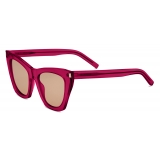 Yves Saint Laurent - SL 214 Kate Sunglasses - Magenta Gradient Purple - Sunglasses - Saint Laurent Eyewear