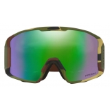 Oakley - Line Miner™ L - Prizm Snow Jade Iridium - Camo Green - Snow Goggles - Oakley Eyewear