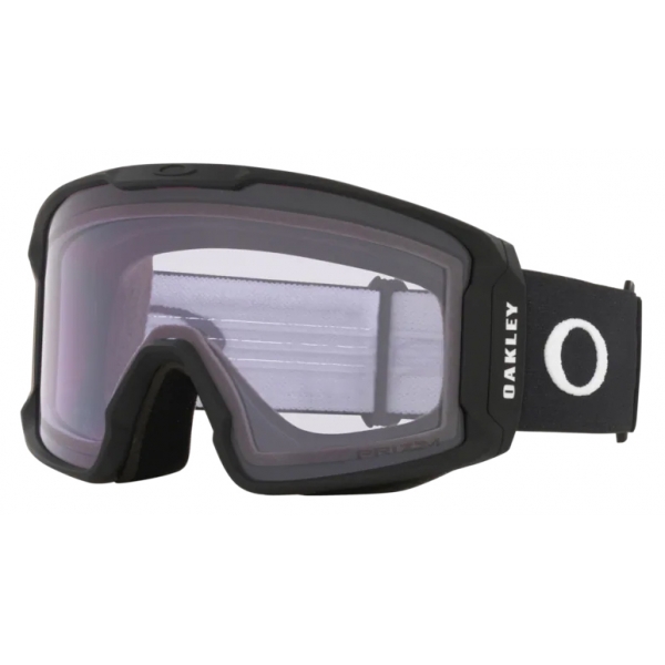 Oakley Line Miner L Prizm Snow Clear Matte Black Maschera Da