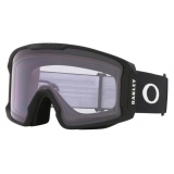 Oakley - Line Miner™ L - Prizm Snow Clear - Matte Black - Maschera da Sci - Snow Goggles - Oakley Eyewear