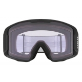 Oakley - Line Miner™ L - Prizm Snow Clear - Matte Black - Maschera da Sci - Snow Goggles - Oakley Eyewear