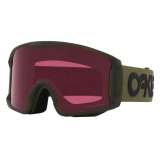 Oakley - Line Miner™ L - Prizm Snow Dark Grey - Dark Brush - Maschera da Sci - Snow Goggles - Oakley Eyewear