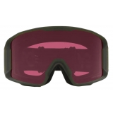 Oakley - Line Miner™ L - Prizm Snow Dark Grey - Dark Brush - Maschera da Sci - Snow Goggles - Oakley Eyewear