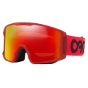 Oakley - Line Miner™ L - Prizm Snow Torch Iridium - Redline - Snow Goggles - Oakley Eyewear