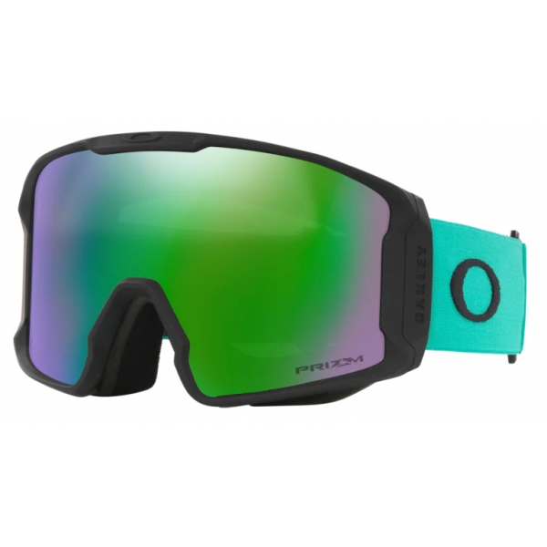 Oakley - Line Miner™ L - Prizm Snow Jade Iridium - Celeste - Maschera da Sci - Snow Goggles - Oakley Eyewear