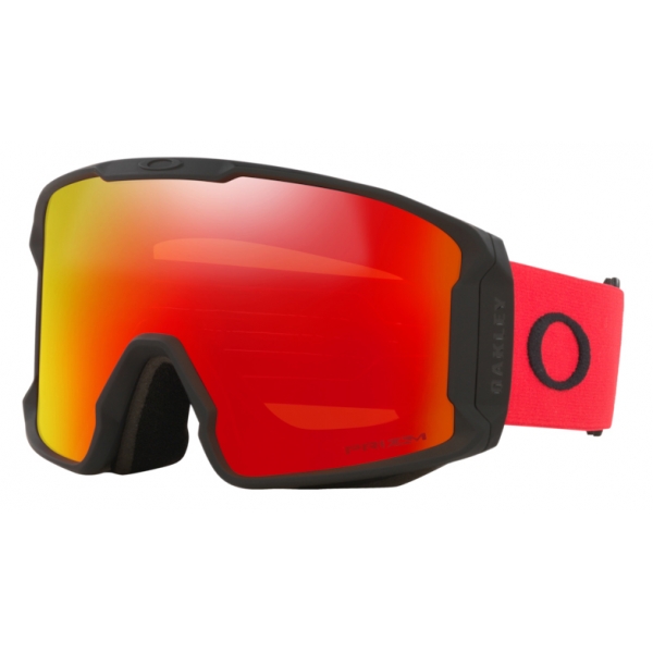 Oakley - Line Miner™ L - Prizm Snow Torch Iridium - Redline - Maschera da Sci - Snow Goggles - Oakley Eyewear