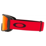 Oakley - Line Miner™ L - Prizm Snow Torch Iridium - Redline - Snow Goggles - Oakley Eyewear