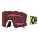 Oakley - Line Miner™ L - Prizm Snow Dark Grey - Retina Burn - Maschera da Sci - Snow Goggles - Oakley Eyewear