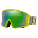 Oakley - Line Miner™ L - Prizm Snow Jade Iridium - Green Floral - Snow Goggles - Oakley Eyewear