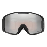 Oakley - Line Miner™ M - Prizm Snow Black Iridium - Matte Black - Maschera da Sci - Snow Goggles - Oakley Eyewear