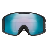 Oakley - Line Miner™ M - Prizm Snow Sapphire Iridium - Matte Black - Maschera da Sci - Snow Goggles - Oakley Eyewear