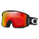 Oakley - Line Miner™ M - Prizm Snow Torch Iridium - Matte Black - Maschera da Sci - Snow Goggles - Oakley Eyewear