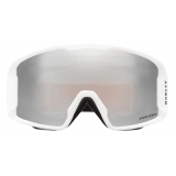 Oakley - Line Miner™ M - Prizm Snow Black Iridium - Matte White - Maschera da Sci - Snow Goggles - Oakley Eyewear