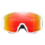 Oakley - Line Miner™ M - Prizm Snow Torch Iridium - Matte White - Snow Goggles - Oakley Eyewear