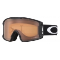 Oakley - Line Miner™ M - Prizm Snow Persimmon - Matte Black - Maschera da Sci - Snow Goggles - Oakley Eyewear