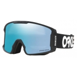 Oakley - Line Miner™ M - Prizm Snow Sapphire Iridium - Pilot Black - Snow Goggles - Oakley Eyewear