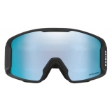 Oakley - Line Miner™ M - Prizm Snow Sapphire Iridium - Pilot Black - Maschera da Sci - Snow Goggles - Oakley Eyewear