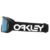 Oakley - Line Miner™ M - Prizm Snow Sapphire Iridium - Pilot Black - Maschera da Sci - Snow Goggles - Oakley Eyewear