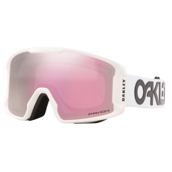 Oakley - Line Miner™ M - Prizm Snow Hi Pink - Pilot White - Maschera da Sci - Snow Goggles - Oakley Eyewear