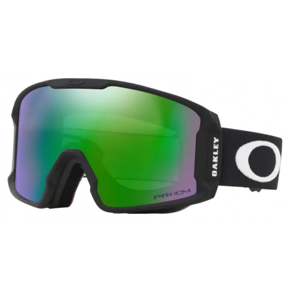 Oakley - Line Miner™ M - Prizm Snow Jade Iridium - Matte Black - Maschera da Sci - Snow Goggles - Oakley Eyewear