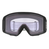 Oakley - Line Miner™ M - Prizm Snow Clear - Matte Black - Maschera da Sci - Snow Goggles - Oakley Eyewear