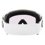 Oakley - Line Miner™ M - Prizm Snow Clear - Matte White - Maschera da Sci - Snow Goggles - Oakley Eyewear