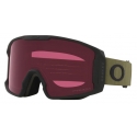 Oakley - Line Miner™ M - Prizm Snow Dark Grey - Dark Brush - Snow Goggles - Oakley Eyewear