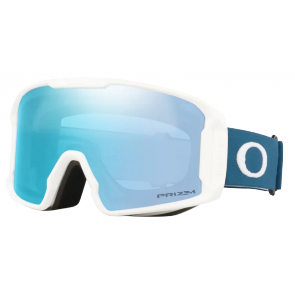 Oakley - Line Miner™ M - Prizm Snow Sapphire Iridium - Poseidon - Maschera da Sci - Snow Goggles - Oakley Eyewear