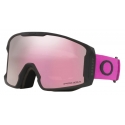 Oakley - Line Miner™ M - Prizm Snow Hi Pink - Ultra Purple - Maschera da Sci - Snow Goggles - Oakley Eyewear