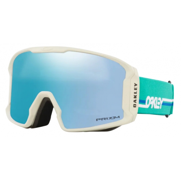 Oakley - Line Miner™ M - Prizm Snow Sapphire Iridium - Celeste B1B Racing - Maschera da Sci - Snow Goggles - Oakley Eyewear