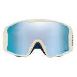 Oakley - Line Miner™ M - Prizm Snow Sapphire Iridium - Celeste B1B Racing - Maschera da Sci - Snow Goggles - Oakley Eyewear
