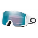 Oakley - Line Miner™ Youth - Prizm Snow Sapphire Iridium - Matte White - Snow Goggles - Oakley Eyewear