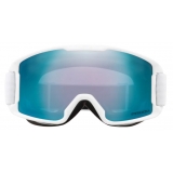 Oakley - Line Miner™ Youth - Prizm Snow Sapphire Iridium - Matte White - Maschera da Sci - Snow Goggles - Oakley Eyewear