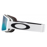 Oakley - Line Miner™ Youth - Prizm Snow Sapphire Iridium - Matte White - Maschera da Sci - Snow Goggles - Oakley Eyewear