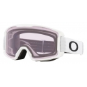 Oakley - Line Miner™ Youth - Prizm Snow Clear - Matte White - Maschera da Sci - Snow Goggles - Oakley Eyewear