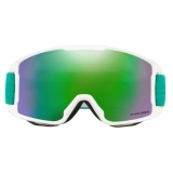 Oakley - Line Miner™ Youth - Prizm Snow Jade Iridium - Celeste - Maschera da Sci - Snow Goggles - Oakley Eyewear