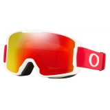 Oakley - Line Miner™ Youth - Prizm Snow Torch Iridium - Redline - Snow Goggles - Oakley Eyewear